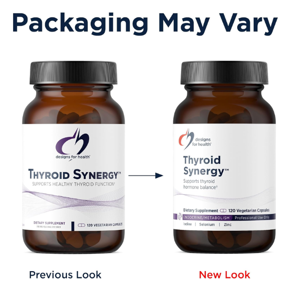 Thyroid Synergy™ (120 veg caps), Tiroides, Designs for Health