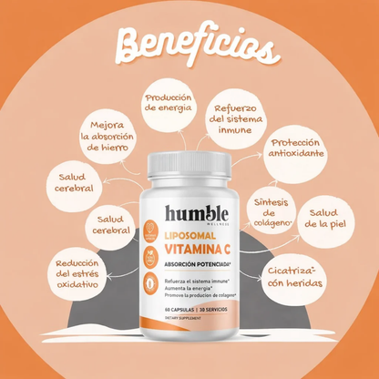 Vitamina C liposomal (60 caps)/ Liposomal Vitamin C
