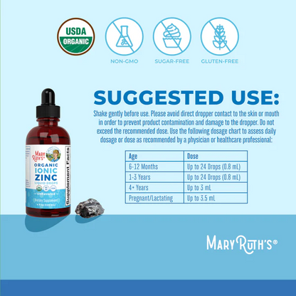 Zinc iónico líquido (120ml) / Zinc Drops, Unflavored, Org, (4oz)