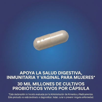 Fortify® 30 Billion Probiotico Diario para Mujeres (30 caps), Nature's Way