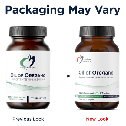 aceite de orégano (60 veg caps), Designs for Health