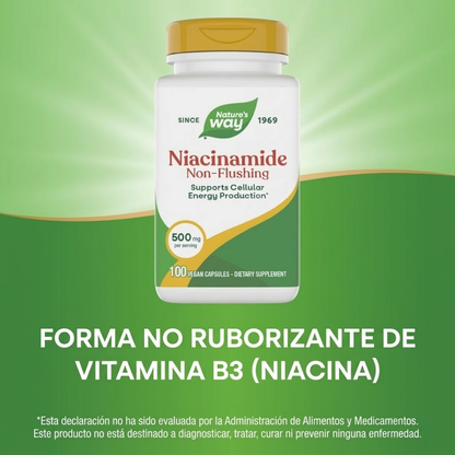 Niacinamida 500 mg (100 caps), Nature's Way