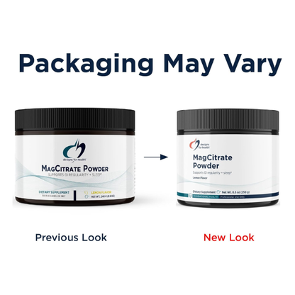 Citrato de Magnesio en Polvo 300 mg (8.5 oz /240 gr), Designs for Health