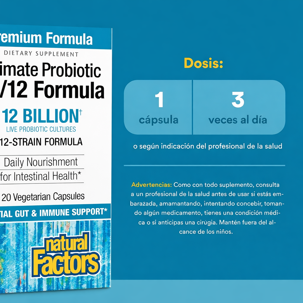 Ultimate Probiotic 12/12 Formula 60 vcap