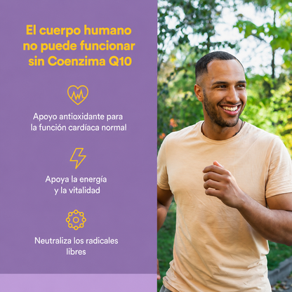 Coenzima Q10 50 mg En una Base de Aceite de Salvado de Arroz 60 sg, Natural Factors
