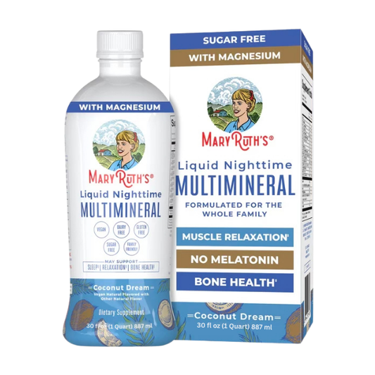 Multimineral Líquido Nocturno (946ml) / Nighttime Multimineral Liquid, Coconut, (32oz)