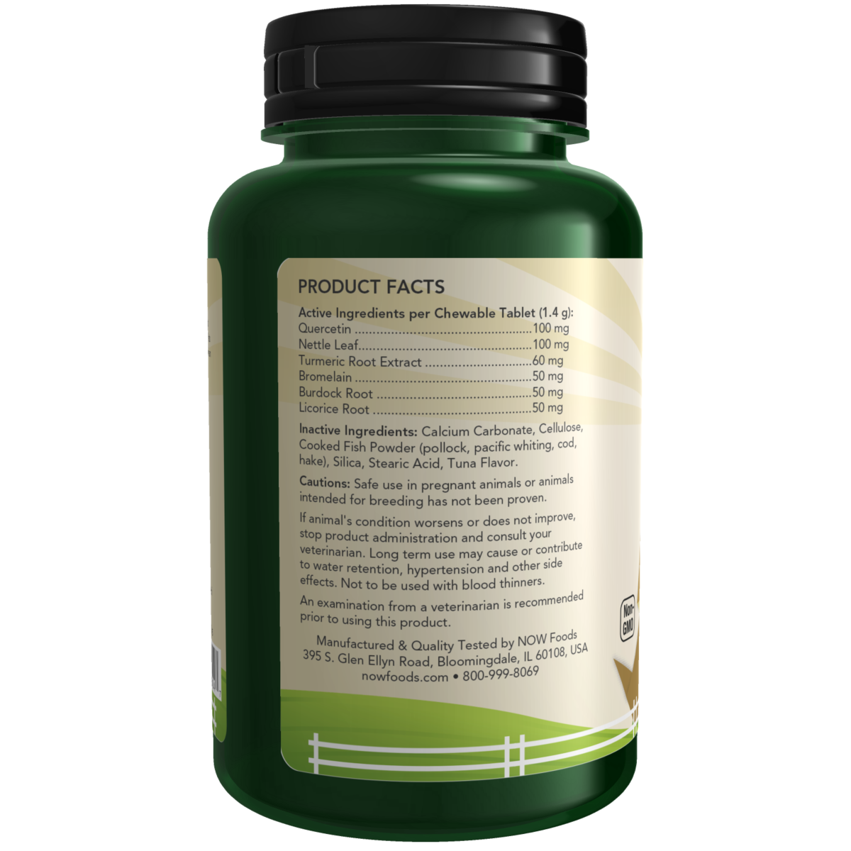 Alergias para mascotas (Perros/Gatos) 75 Tab Masticables/ Pet Allergy
