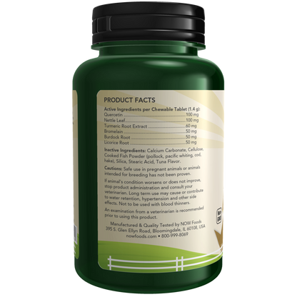 Alergias para mascotas (Perros/Gatos) 75 Tab Masticables/ Pet Allergy