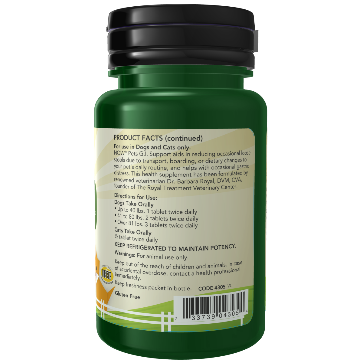 GI Support para perros y gatos (90 masticables/pastillas)/G.I. Support for Dogs & Cats