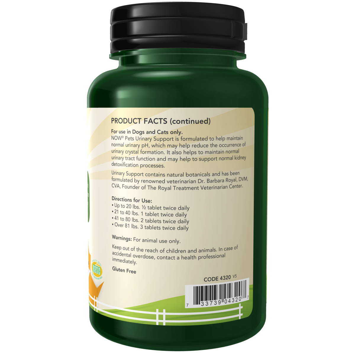 Apoyo Urinario Para Perros y Gatos (90 Pastillas Masticables) / Urinary Support for Dogs & Cats