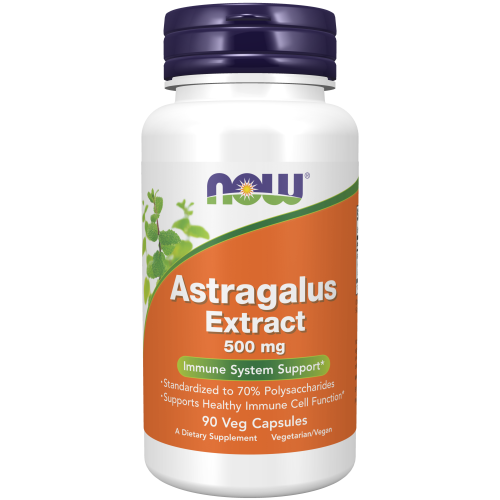Extracto de astrágalo 500 mg (90 Veg Caps) / Astragalus Extract 500 mg Veg Capsules