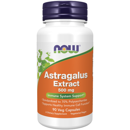 Extracto de astrágalo 500 mg (90 Veg Caps) / Astragalus Extract 500 mg Veg Capsules