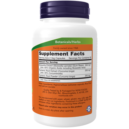Extracto de Boswellia 250 mg Cápsulas Vegetales