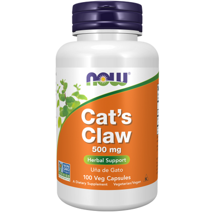 Uña de Gato 500mg (100 Veg Caps)/ Cat's Claw 500 mg Veg Capsules