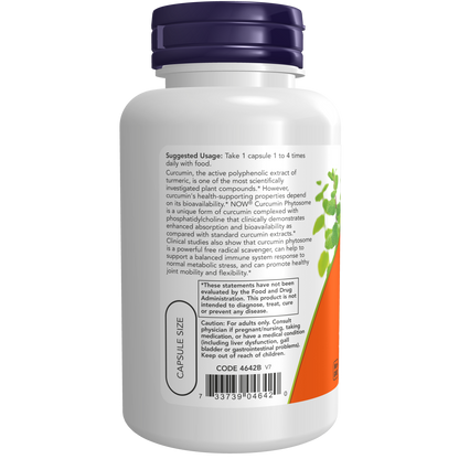 Extracto de cúrcuma biodisponible 60vcap / Turmeric Curcumin Phytosome 60vcap
