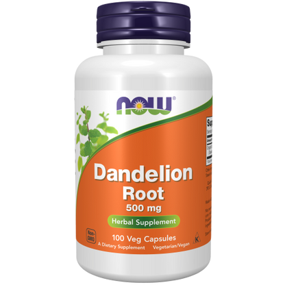 Raíz de diente de león 500mg (100 VegCaps)/ Dandelion Root 500 mg