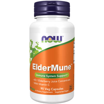 Sauco y Vitamina C Inmune (90 VegCaps)/ Eldermune 500mg with Vitamin C 200mg