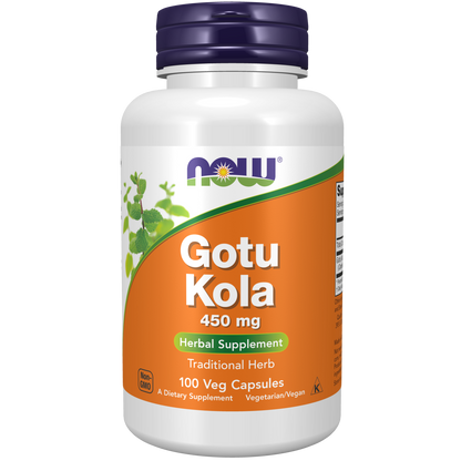 Gotu Kola 450 mg 100 Veg Capsules