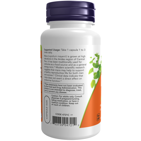 Maca 500 mg (100 Veg Caps)
