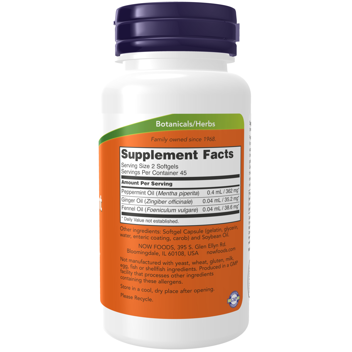 Menta en capsulas blanda(90 SOFTGELS)/Peppermint Gels
