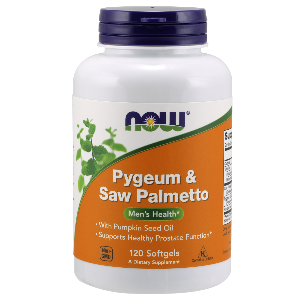 Pygeum 50mg & Saw Palmetto 160 mg(120 Softgels)