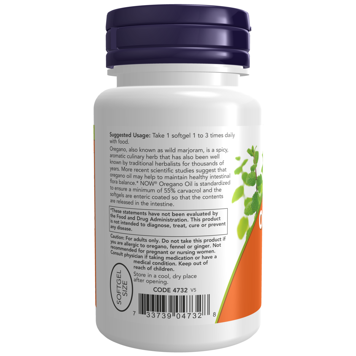 Aceite de orégano 181mg (90 Sofgtels)/Oregano Oil Softgels