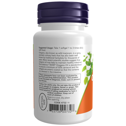 Aceite de orégano 181mg (90 Sofgtels)/Oregano Oil Softgels