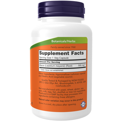 Maca 500 mg (250 Veg Caps)
