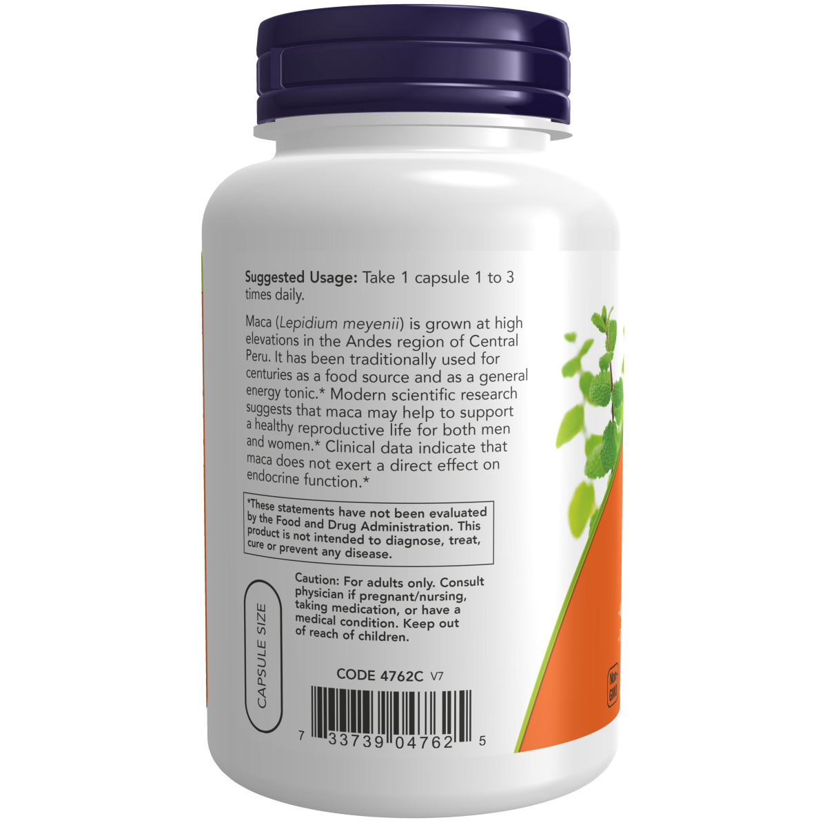 Maca 500 mg (250 Veg Caps)