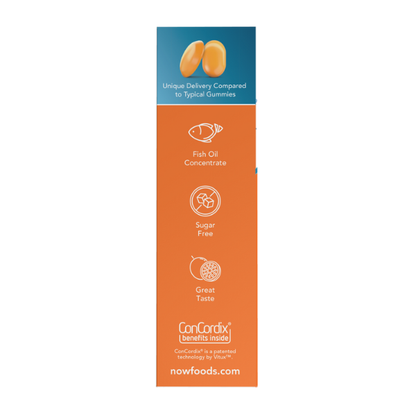 Gomitas masticables con aceite de pescado omega-3 (36 gomitas masticables)