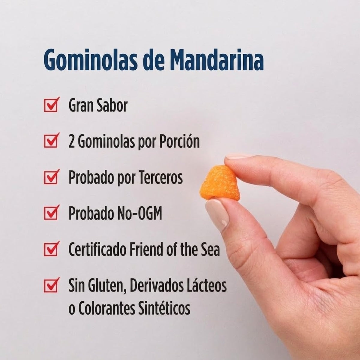 Nordic Omega 3 - 82mg - Mandarina - 60 Gomitas