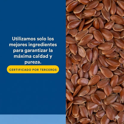 OmegaFactors® Aceite de linaza 1,000 mg Orgánico Certificado 90 sg, Natural Factors