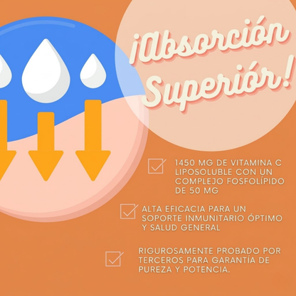 Vitamina C liposomal (60 caps)/ Liposomal Vitamin C