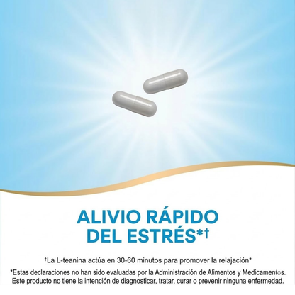 L-Teanina - 200mg - 60 Cápsulas Veganas
