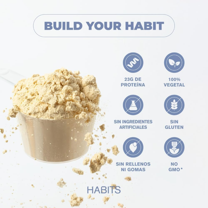 Proteina Probiotica sabor Vainilla - 488g, Habits