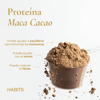 Proteina Probiotica sabor Maca Cacao (488 gr), Habits