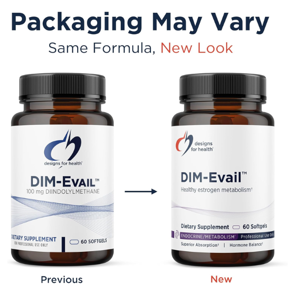 DIM-Evail™ 100 mg (60 softgels), Designs for Health