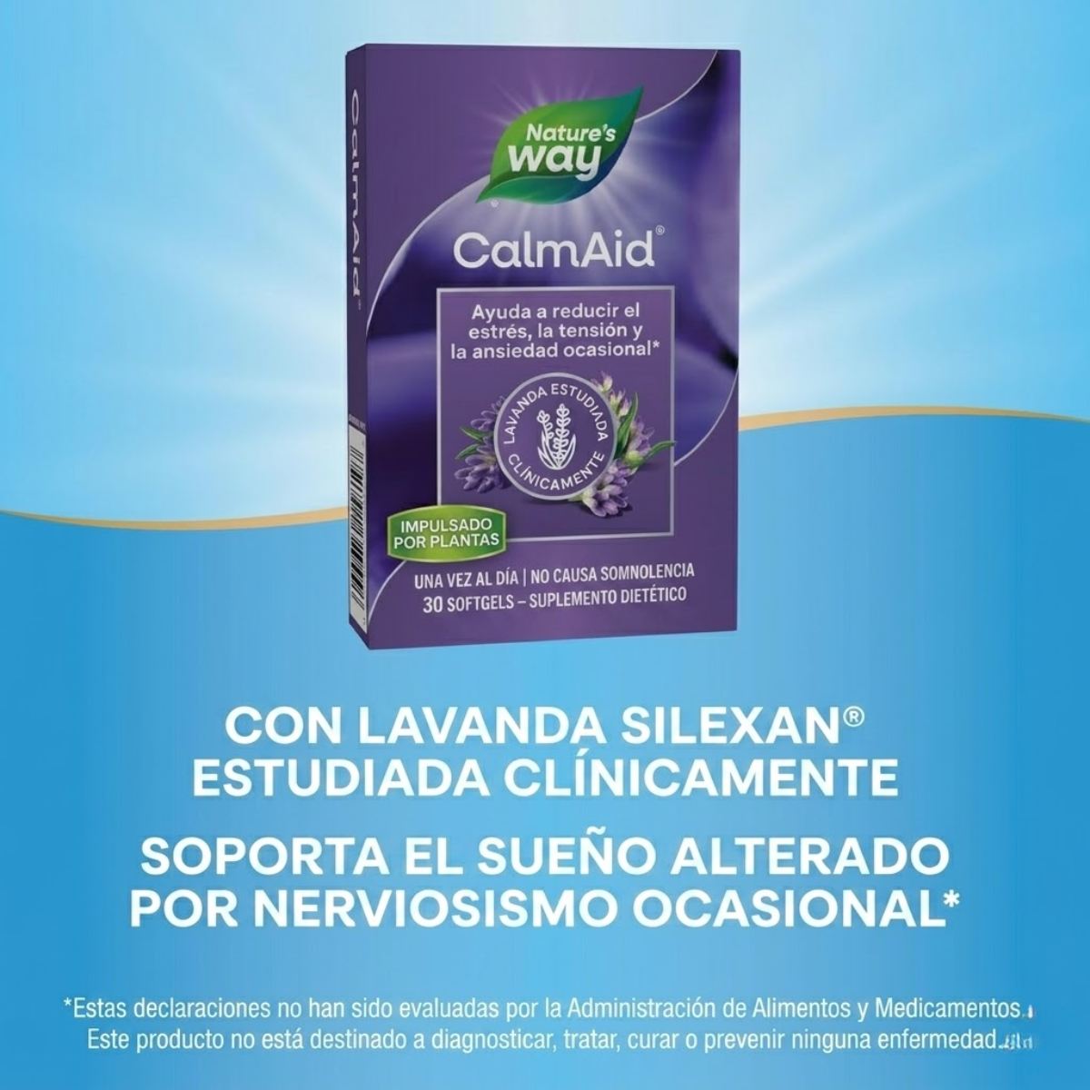 CalmAid - 30 Cápsulas Blandas
