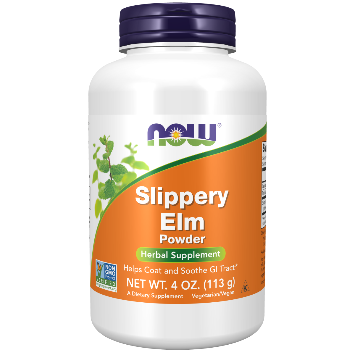 Polvo de olmo resbaladizo 113g / Slippery Elm powder 4 oz