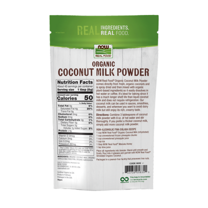 Leche de coco en polvo organico (12oz/340gr) / Coconut Milk, Organic Powder