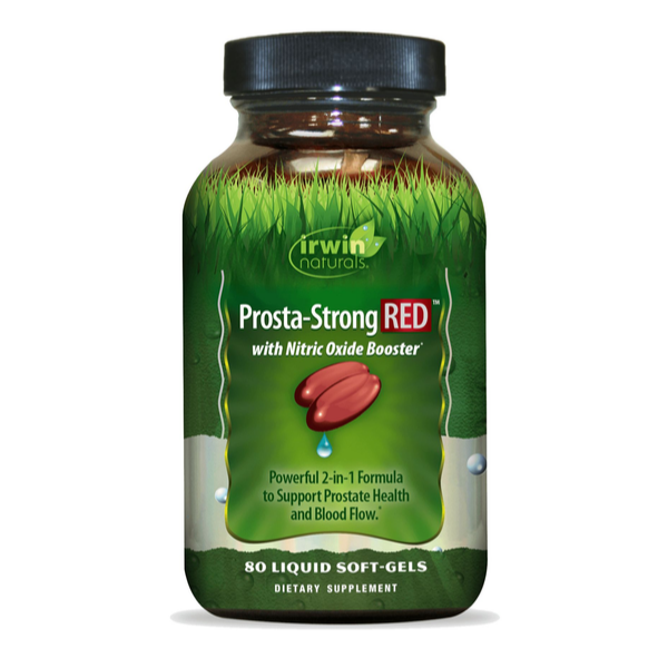 EX Prosta-Strong ROJO, Salud de Prostata (80 softgels), Irwin Naturals