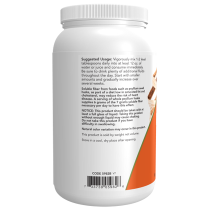 Cáscaras de Psyllium, Enteras  (24oz)/ Psyllium Husks, Whole 680grs.