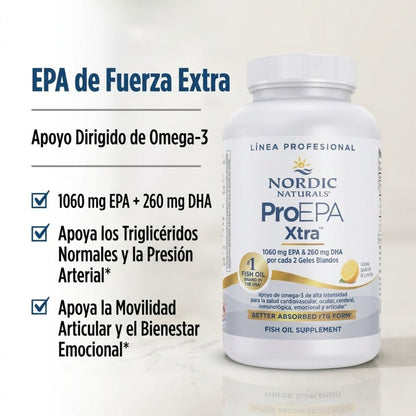 ProEPA Xtra™ EPA 1060 mg DHA 260 mg (120 softgels), Nordic Naturals