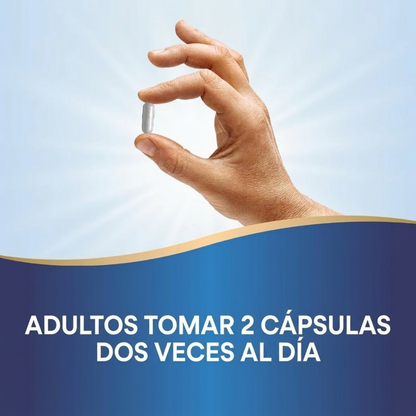 Citrato de Calcio - Carbonato & Malato - 500mg - 100 Cápsulas