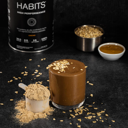Proteína sabor Cacao para Alto Rendimiento (578 gr), Habits