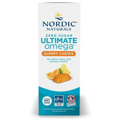 Ultimate Omega Sabor Naranja, Sin Azúcar (54 Gomitas), Nordic Naturals