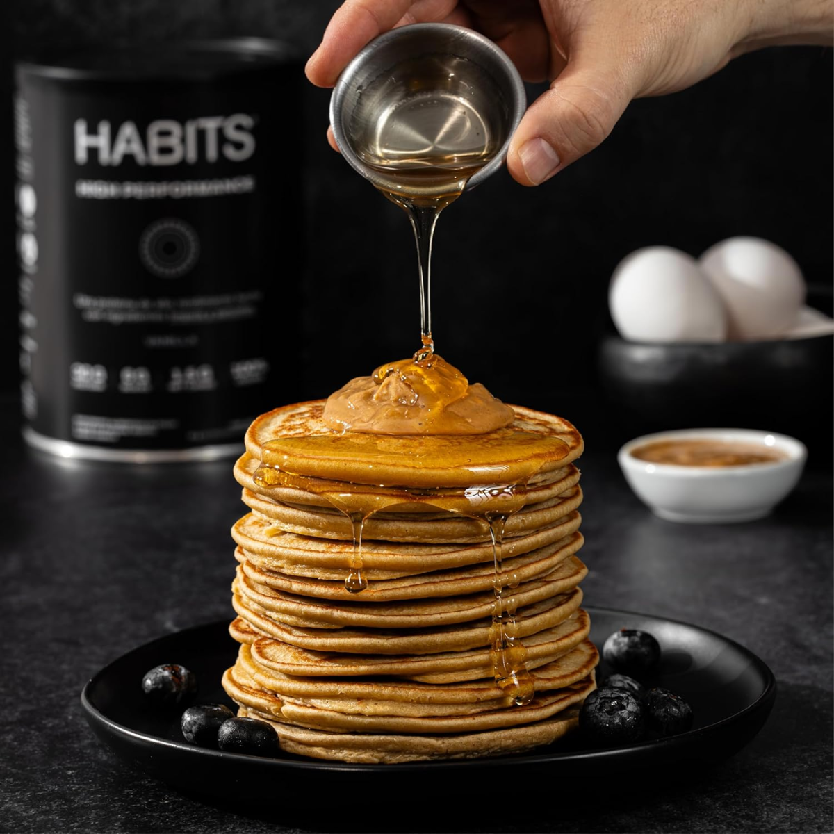 Proteina sabor Vainilla para Alto Rendimiento (1078 gr), Habits