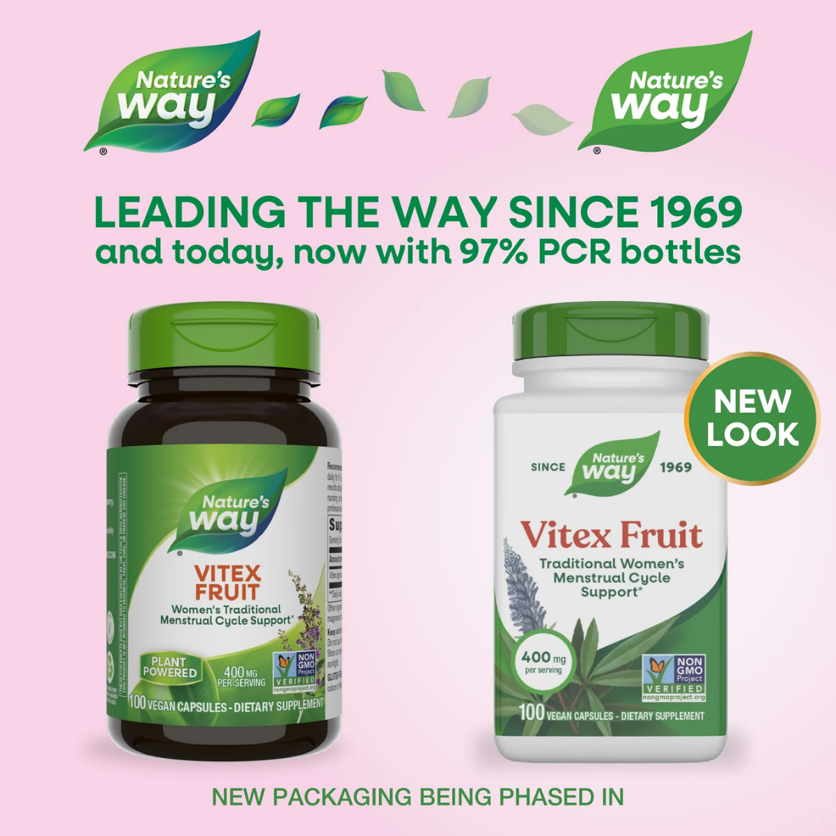 Fruta Vitex 400 mg (100 veg caps), Nature's Way