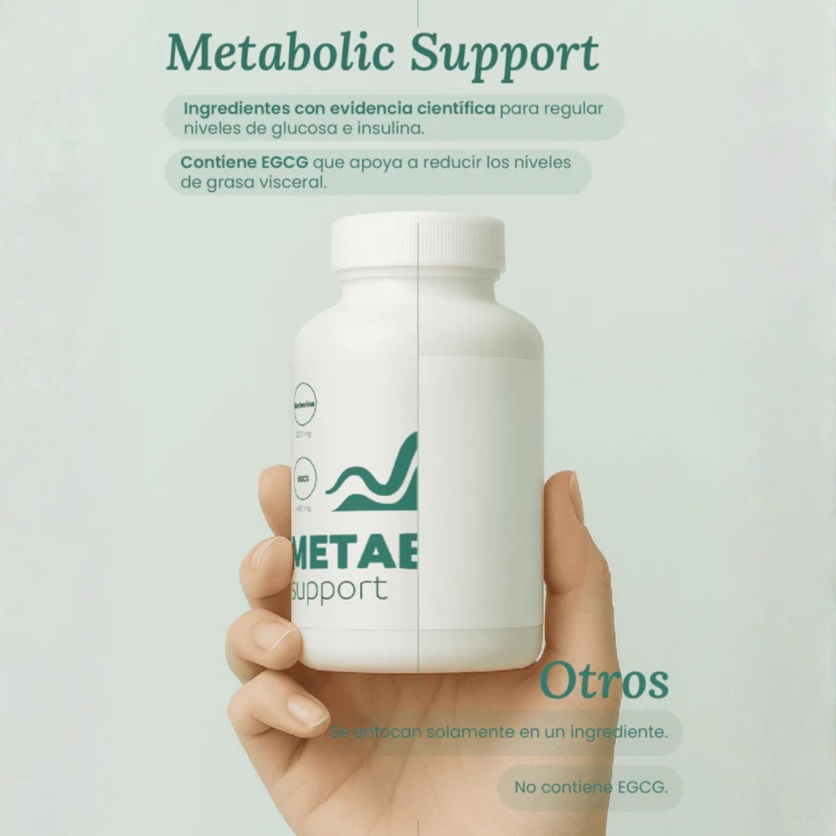 Metabolic Support (90 caps), NutriADN