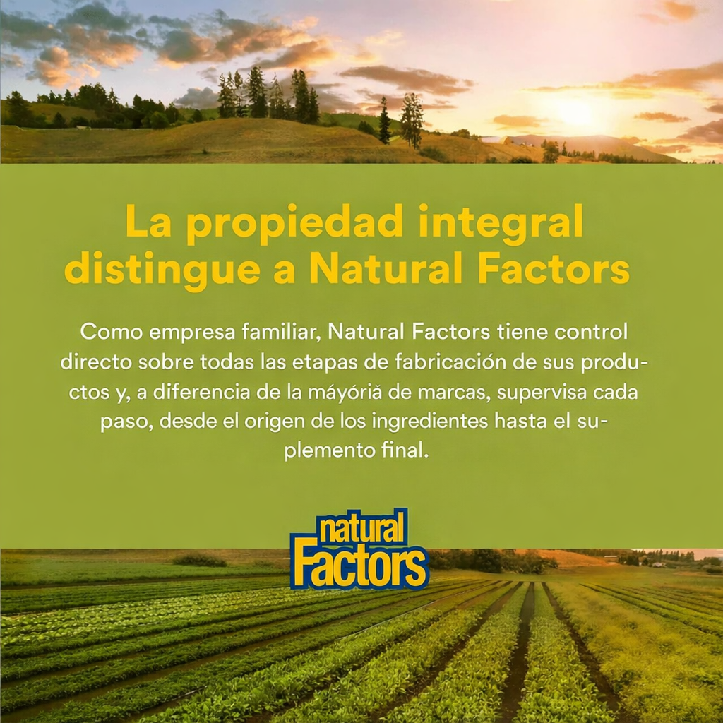 HerbalFactors® Panax Ginseng 60 sg, Natural Factors